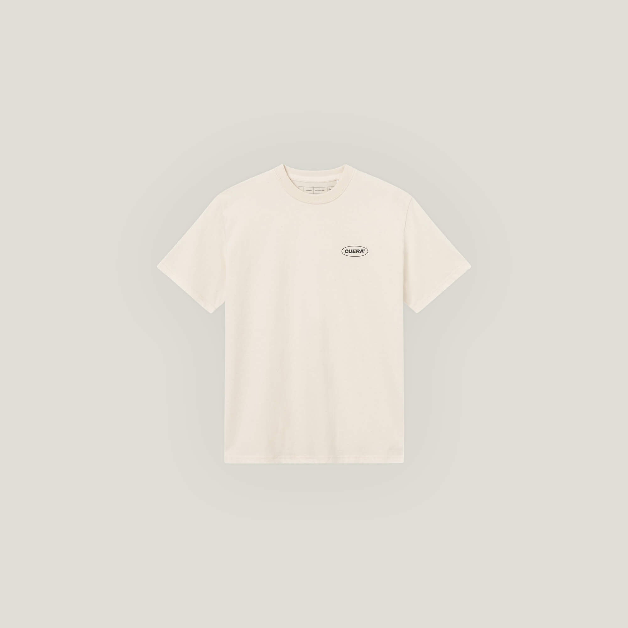 Relaxed Heavy Offcourt T Shirt Off White