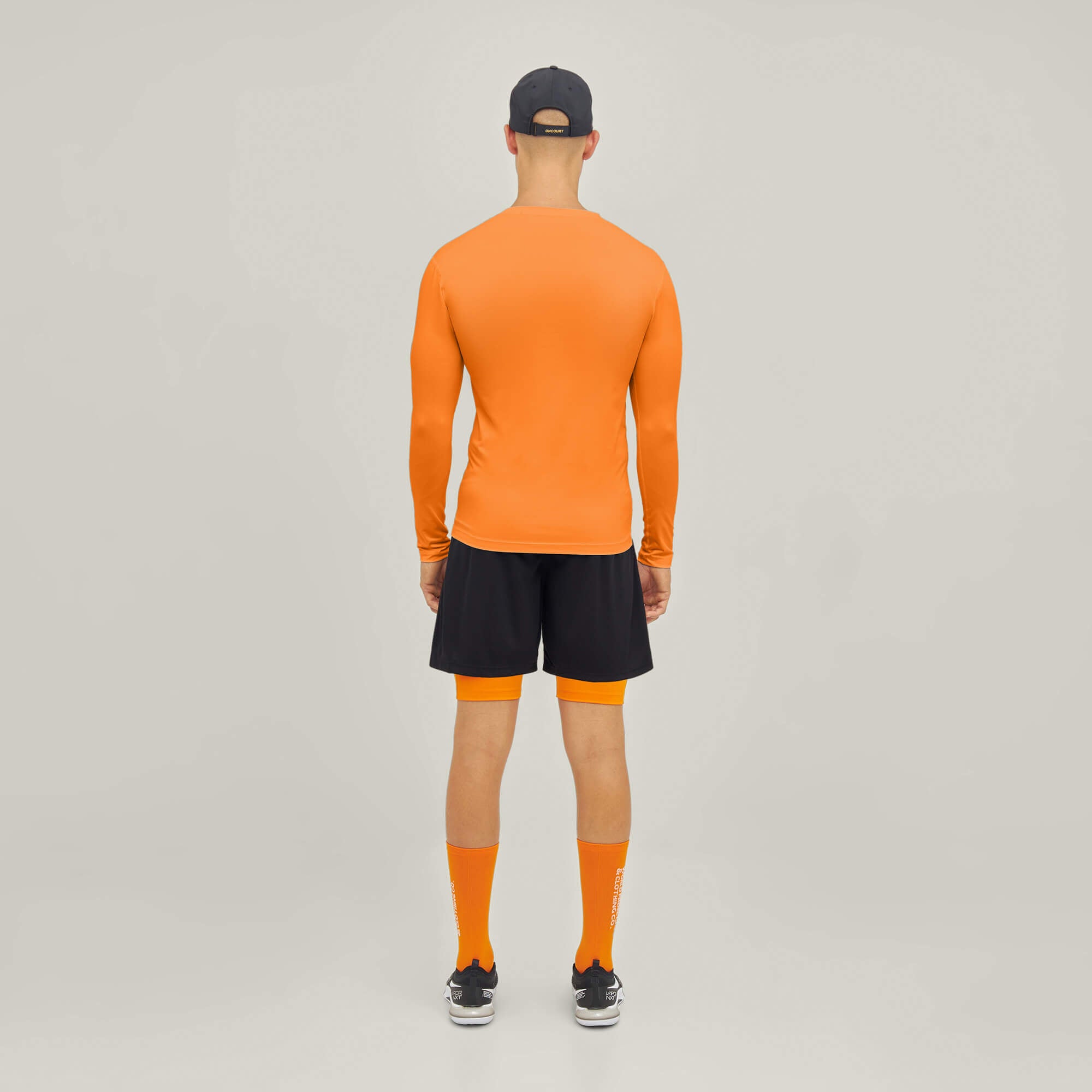 Oncourt LS Layer T-Shirt - Orange