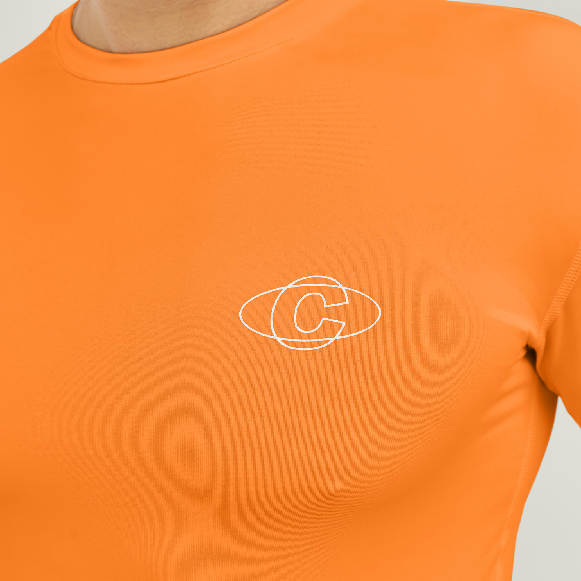 Oncourt LS Layer T-Shirt - Orange