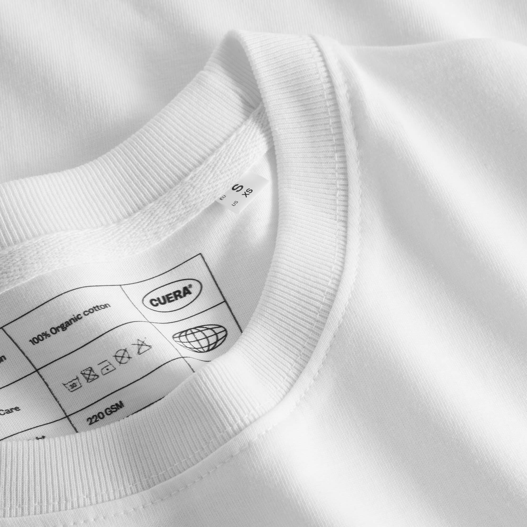 Relaxed Heavy Globe T-Shirt - White