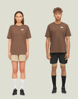 Oncourt Essential T-Shirt - Espresso