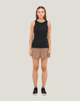 Active Rib Tank Top - Sort