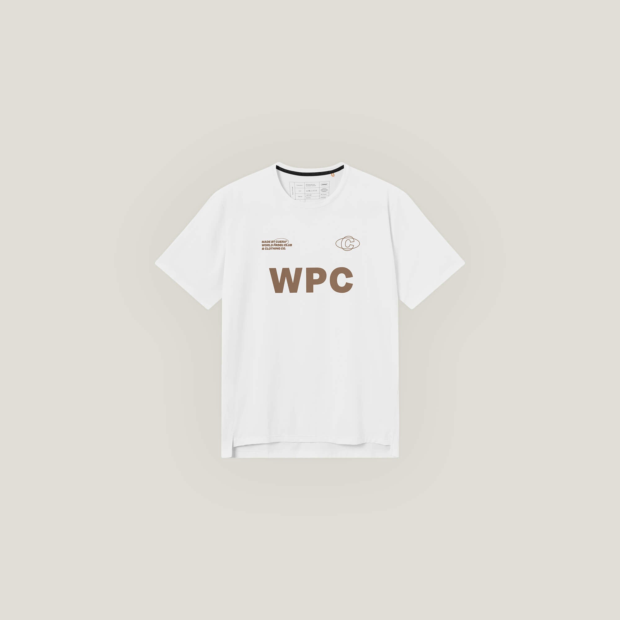 WPC Logo T shirt White Cuera