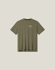 Oncourt Airy Logo T-Shirt - Army