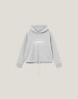 Cropped Merch Hoodie - Grey