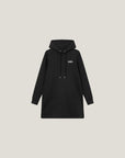 Long Offcourt Hoodie - Black