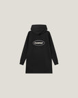 Long Offcourt Hoodie - Black