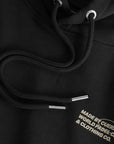 Long Offcourt Hoodie - Black