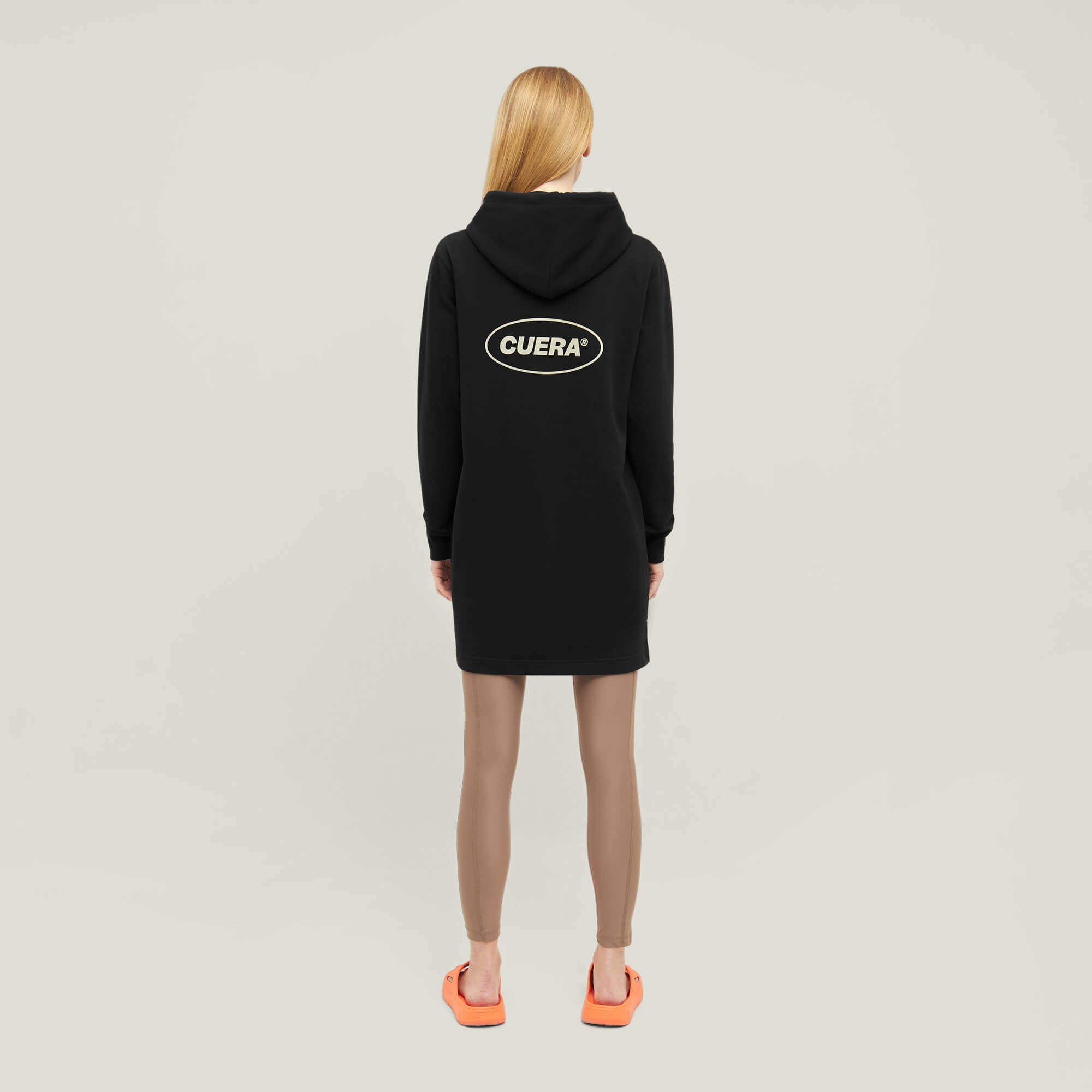 Long Offcourt Hoodie - Black