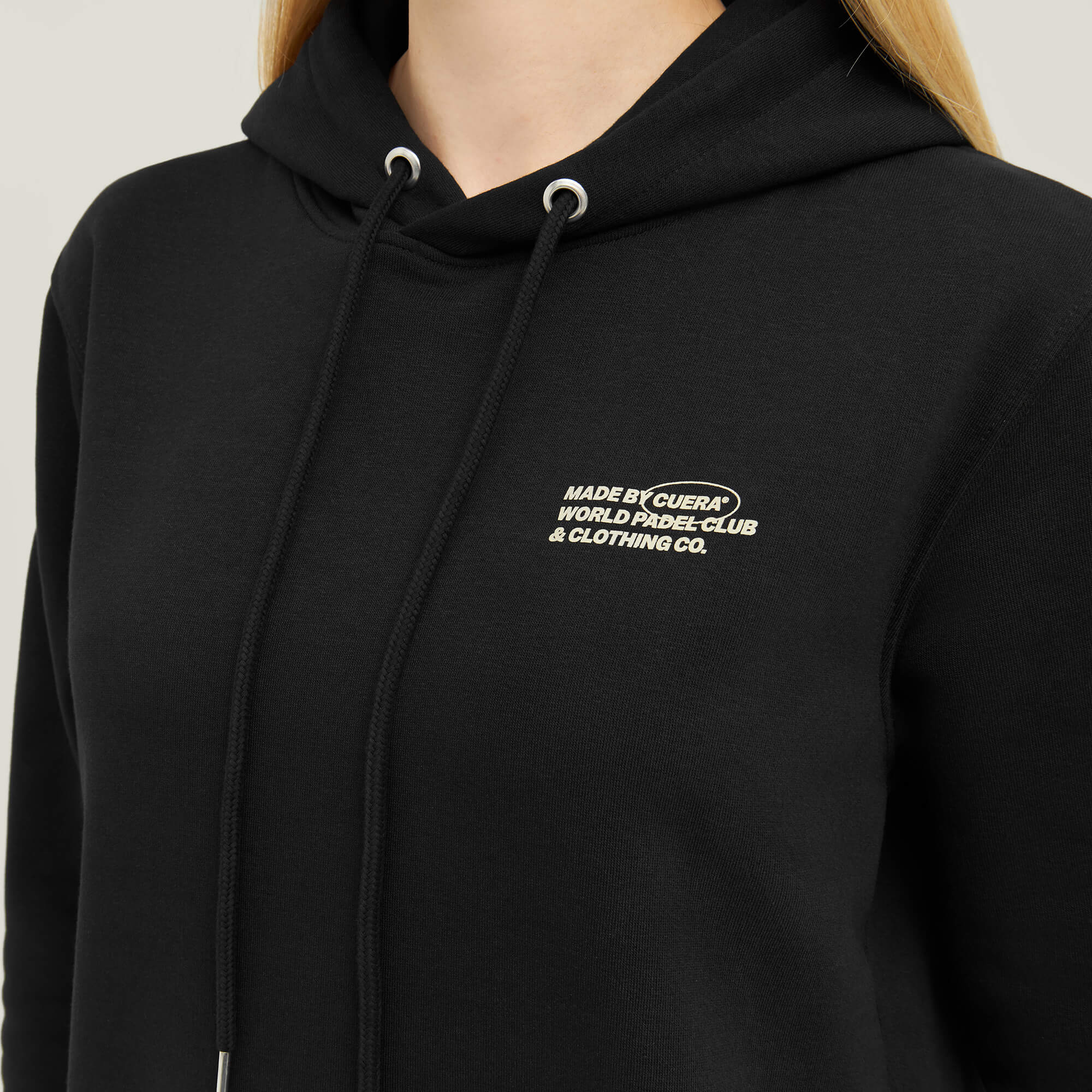 Long Offcourt Hoodie - Black