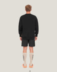 Relaxed Offcourt Crew P - Black