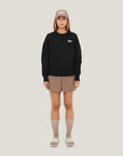 Relaxed Offcourt Crew P - Black