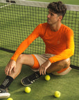 Oncourt LS Layer T-Shirt - Orange