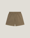 Womens Active Globe Shorts - Walnut