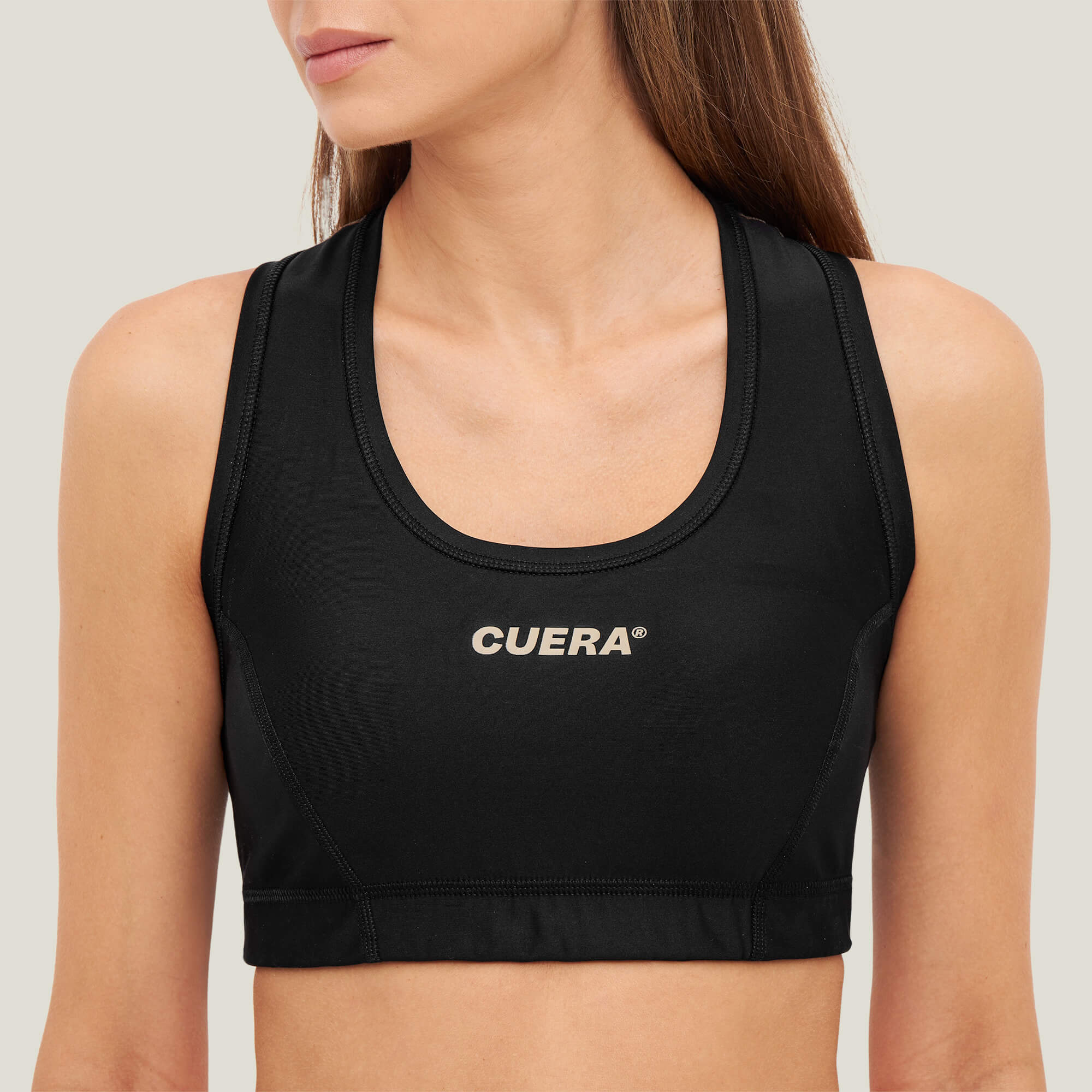 Active logo Bra - Black