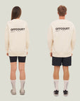 Relaxed Offcourt Crew P - Off White