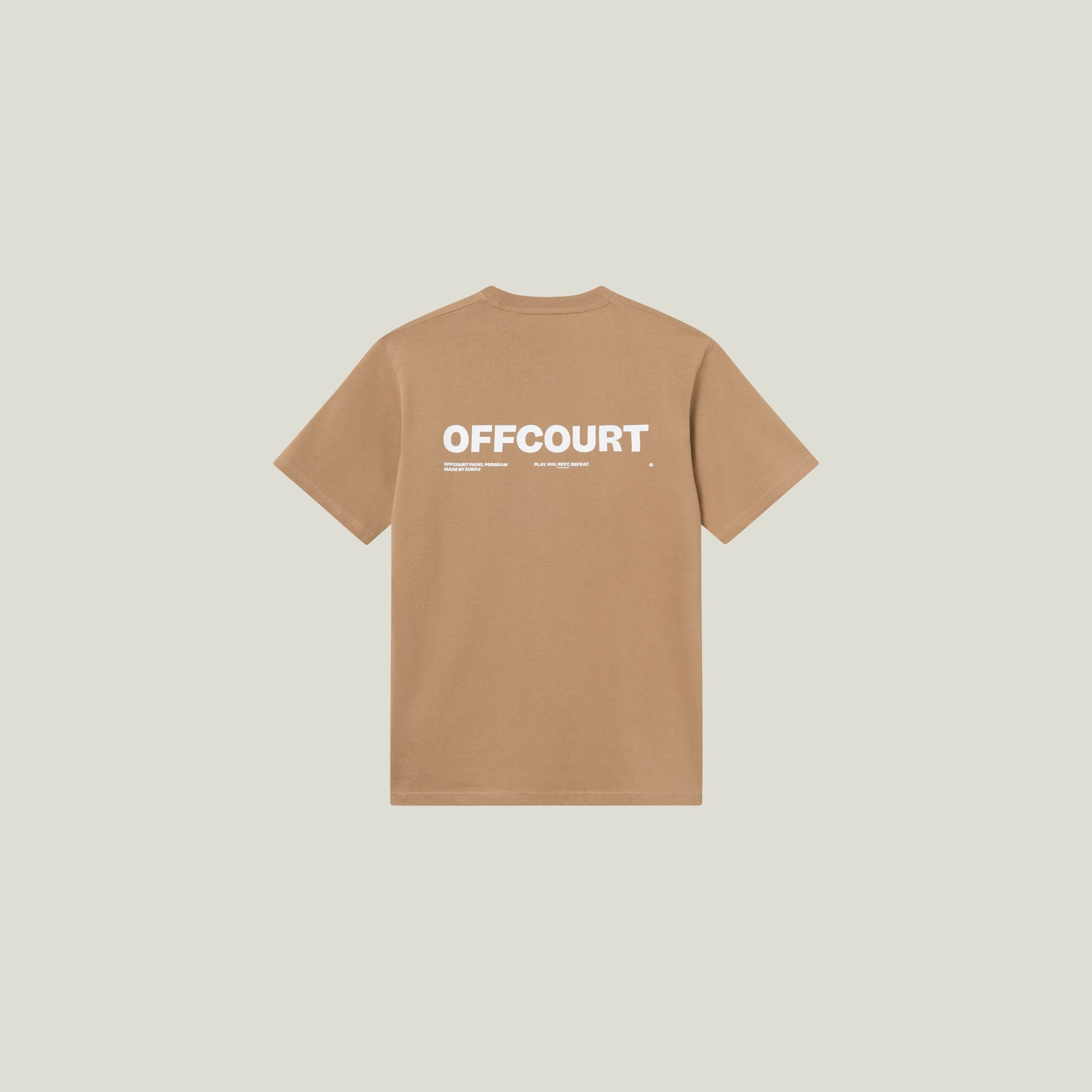 Relaxed Heavy Offcourt T-Shirt - Brown