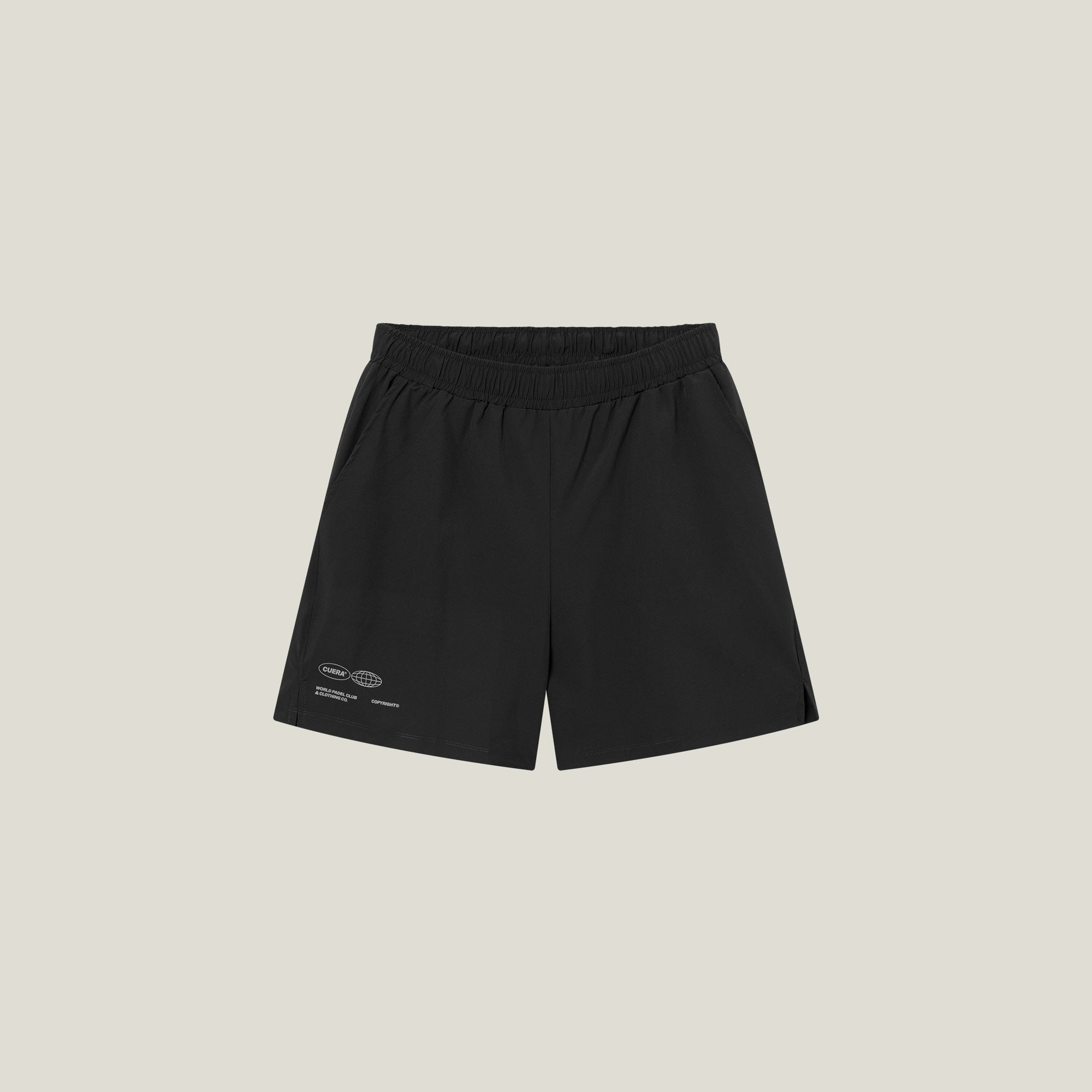 Mens Active Globe Shorts - Black